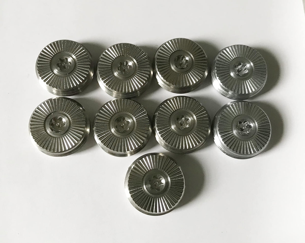 Generic 6-piece golf weight screws for PXG GEN4 irons improve adjustability and feel