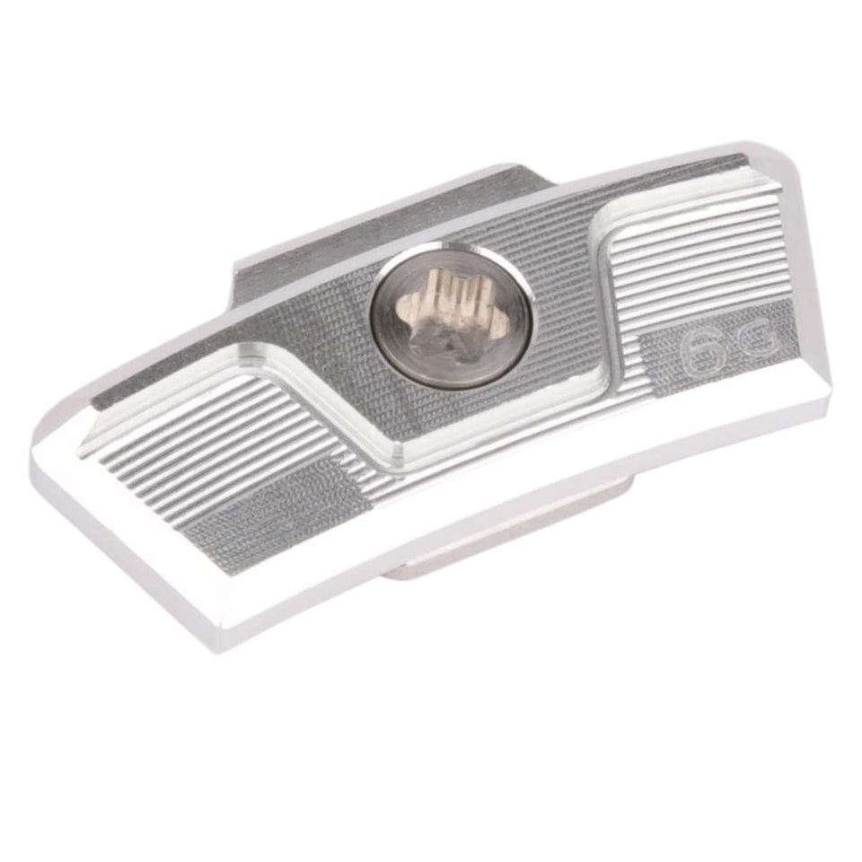 Generic 6g golf weight installation view showing easy clip-in design for Stealth 2 Plus.