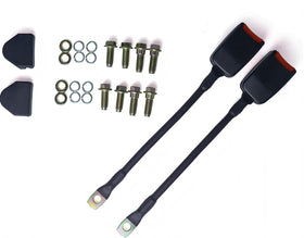 Generic adjustable retractable straps for secure, adjustable belt padding.
