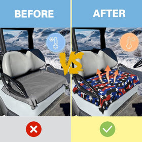 Generic anti-slip design helps keep you secure during drives.
