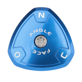 Generic ASP golf adjustable sole plate blue for Taylormade R11 with three-position bias.