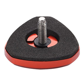 Generic ASP golf adjustable sole plate red kit image showing included screw, washer, and foam pad.