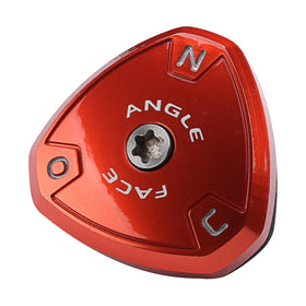 Generic ASP golf adjustable sole plate for TaylorMade R11, red, close-up showing adjustable settings.