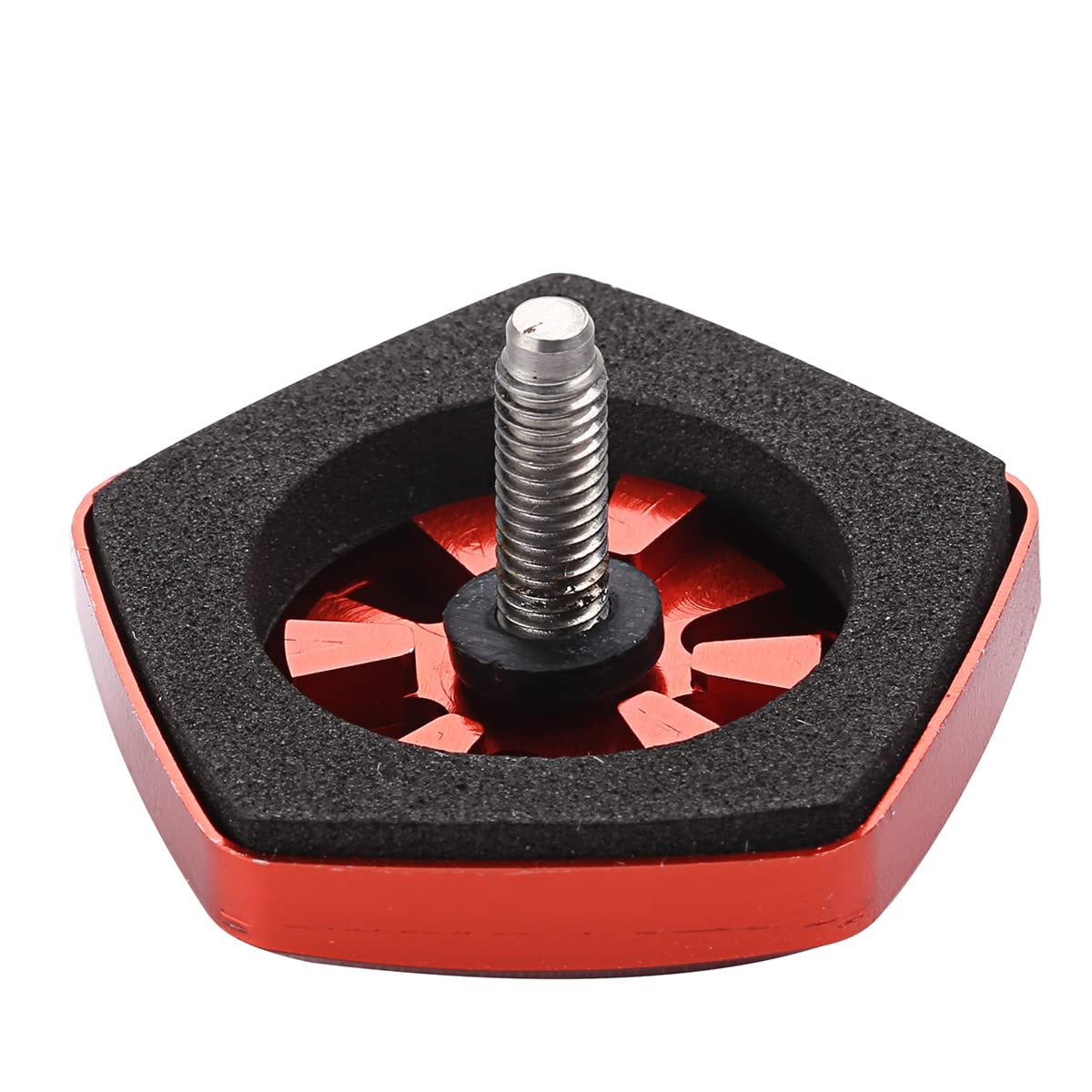 Generic ASP golf sole plate components including screw, washer, and foam pad for easy installation