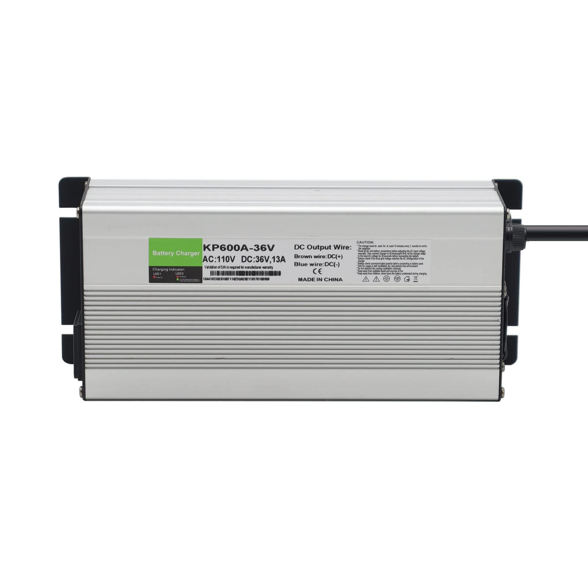Generic automatic charger floats after charging for extended battery life.
