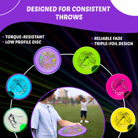 Generic AxiomParticle Glow Tempo putter side grip for secure handling