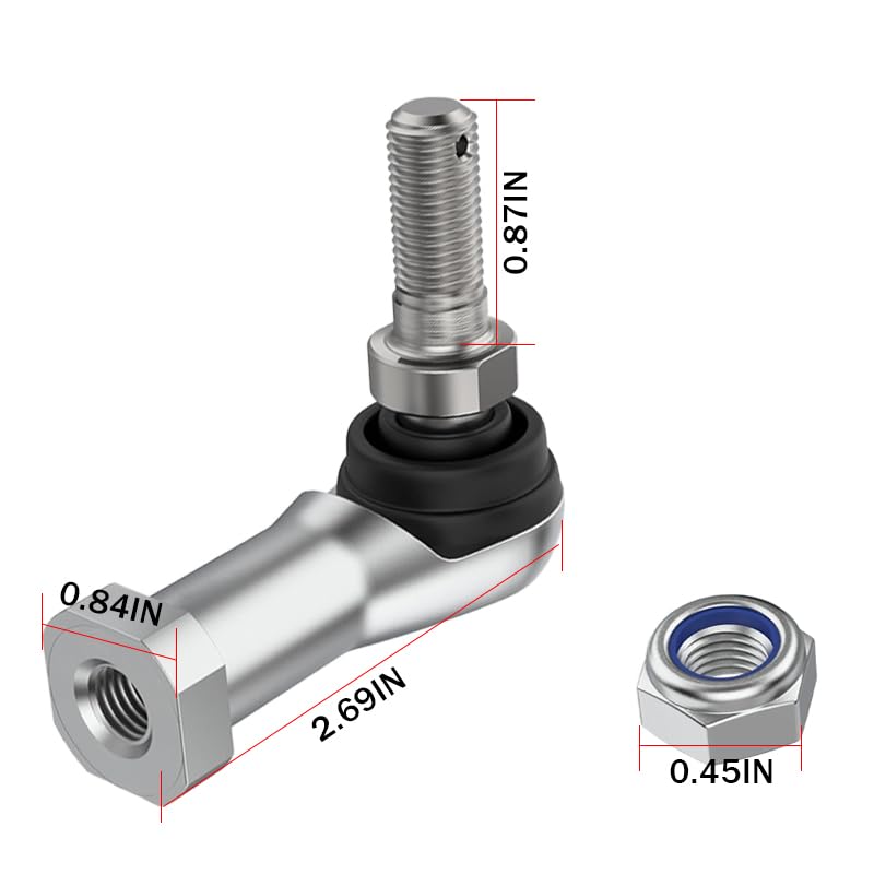 Generic Ball Joint Tie Rod End Kit left-side for OEM-style replacement.