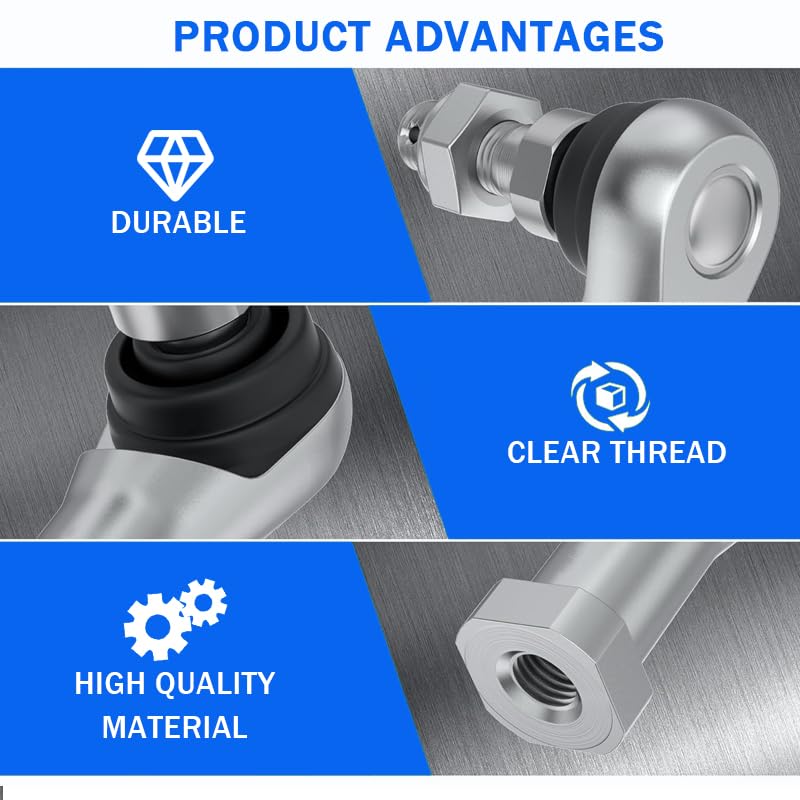 Generic Ball Joint Tie Rod End Kit right-side ensures smooth steering performance.