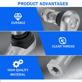 Generic Ball Joint Tie Rod End Kit right-side ensures smooth steering performance.