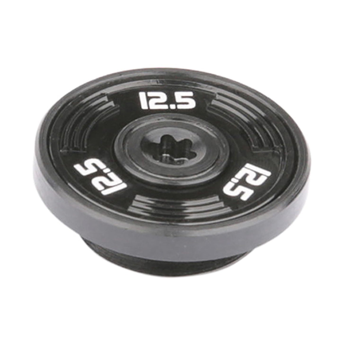 Generic black golf weight 12.5g for Spider GT Max improves putter balance and feel.