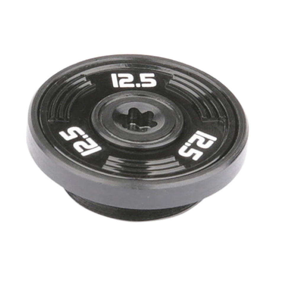 Generic black golf weight 12.5g for Spider GT Max improves putter balance and feel.