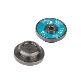 Generic blue weight for Spider GT Max, close-up view with tuning potential.