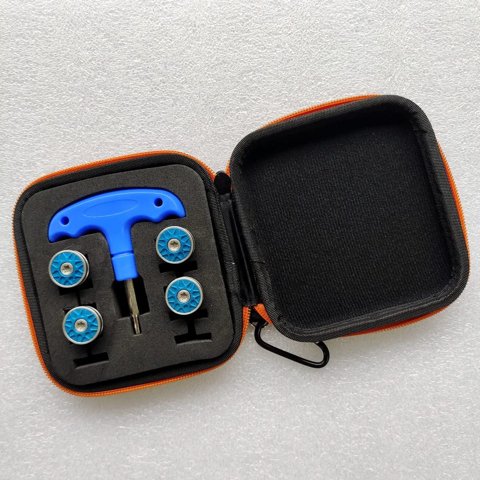 Generic blue golf weights 2x20g for Odyssey Stroke Lab enable precise weight tuning.