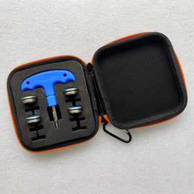 Generic blue golf weights 2x25g for Odyssey Stroke Lab enhance potential balance.