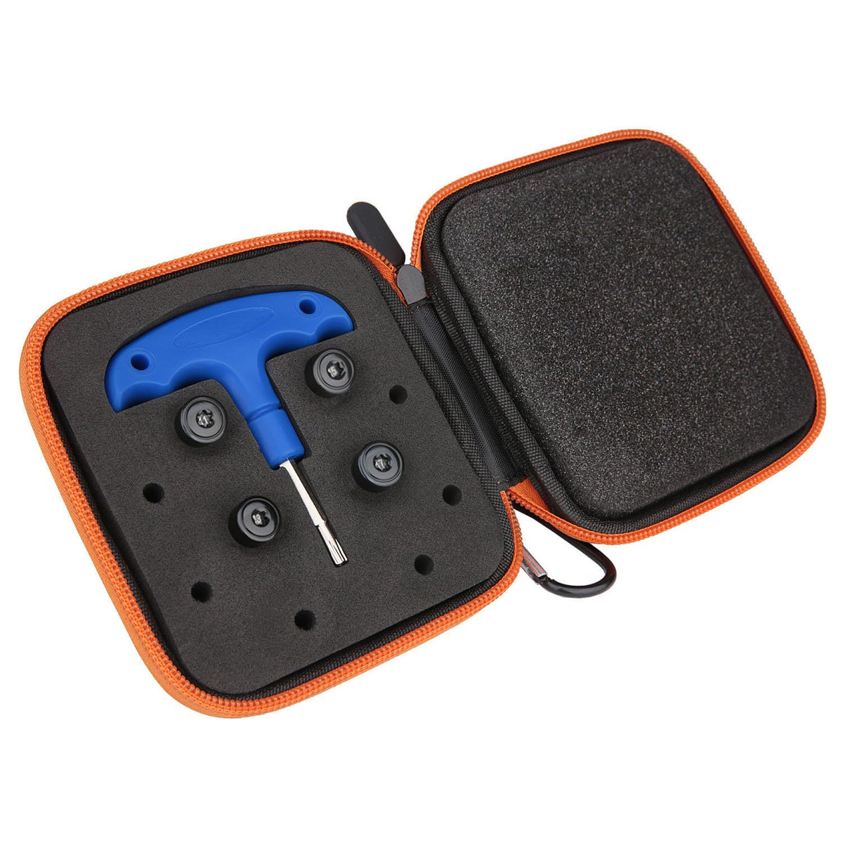 Generic Callaway Elyte weights case keeps weights organized for quick setup.