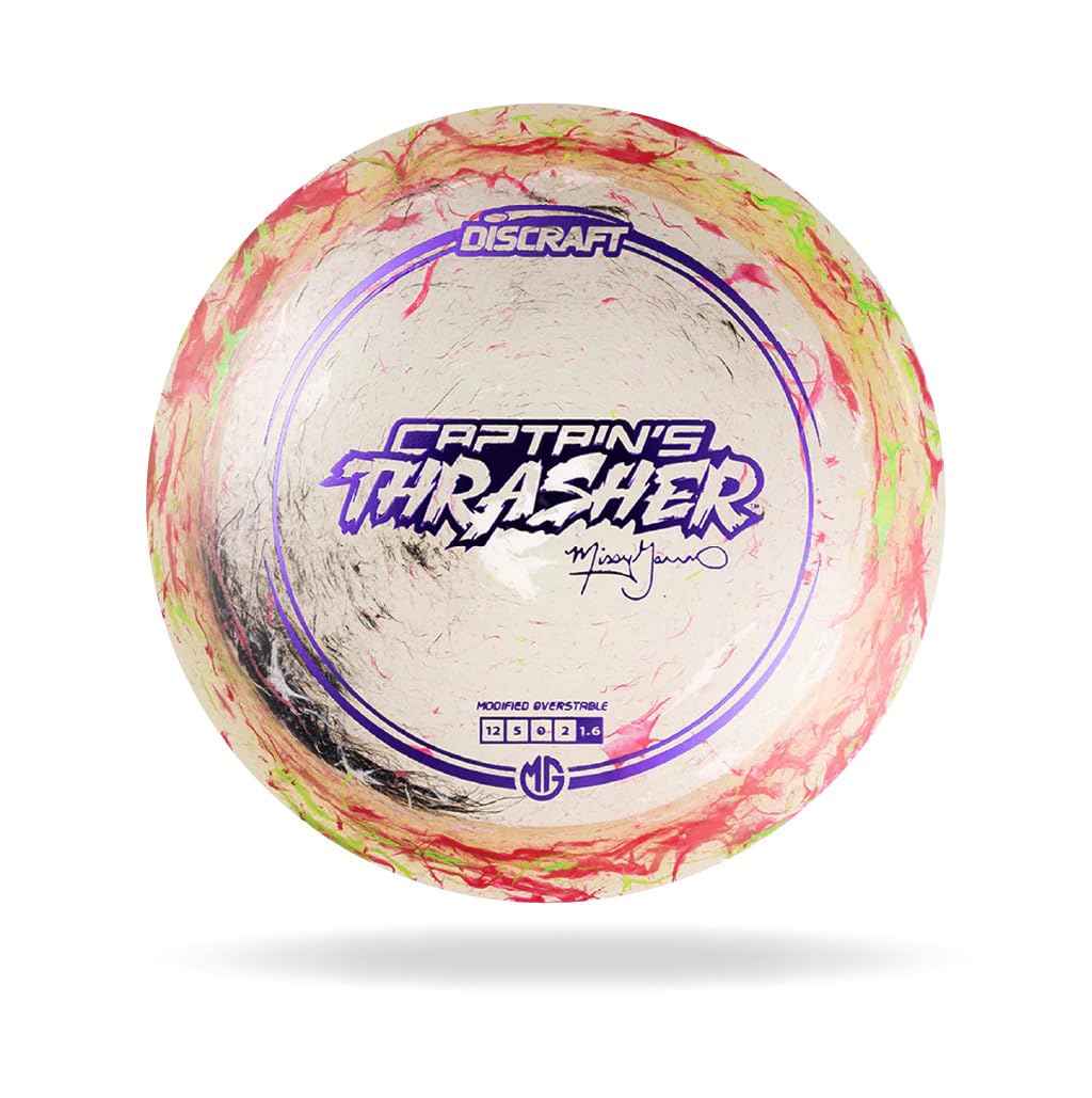 Generic Captain's Thrasher Jawbreaker Z glide shot highlights wind stability and precision.