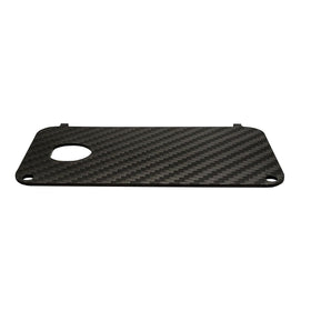 Generic carbon fiber key switch plate durable build for daily golf cart use.