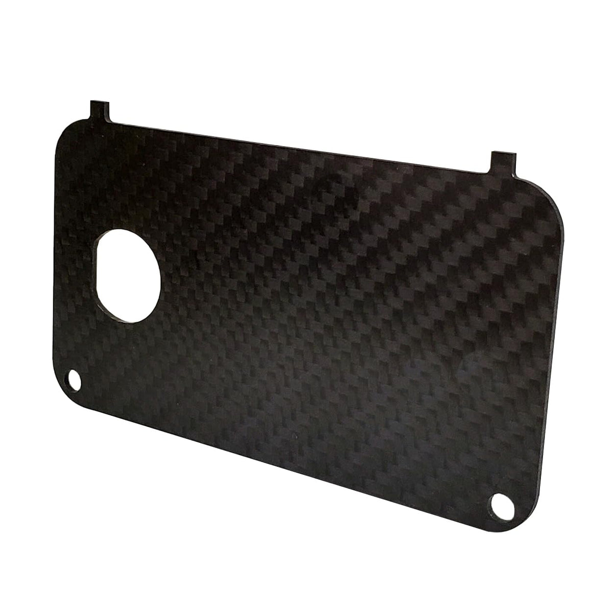 Generic carbon fiber key switch plate installation demonstrates a quick upgrade process.