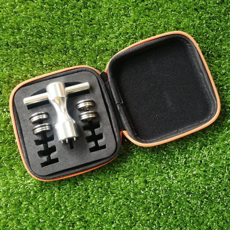 Generic case for putter weights keeps your setup organized and ready