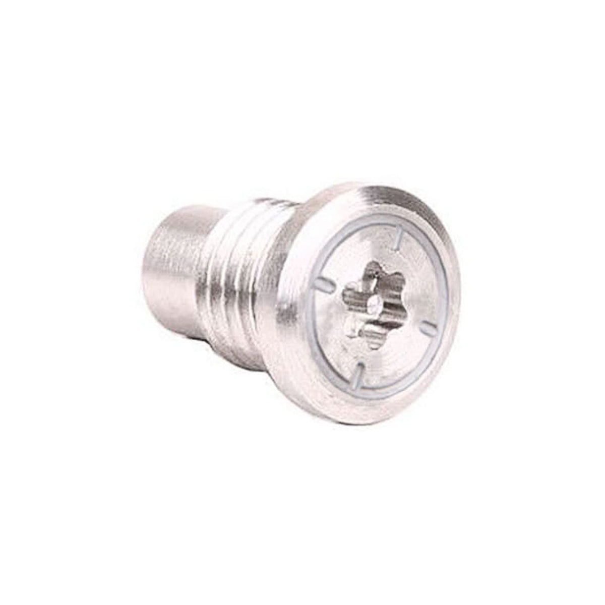 Durable silver finish adds a professional touch to your bag.