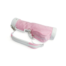 Generic children's golf bag pink front view, ideal for easy carry.