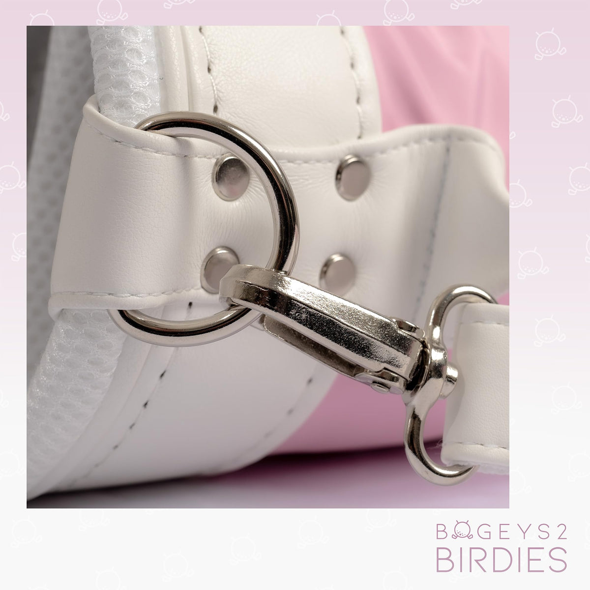 Generic children's golf bag pink lightweight design, easy to carry on practice days.
