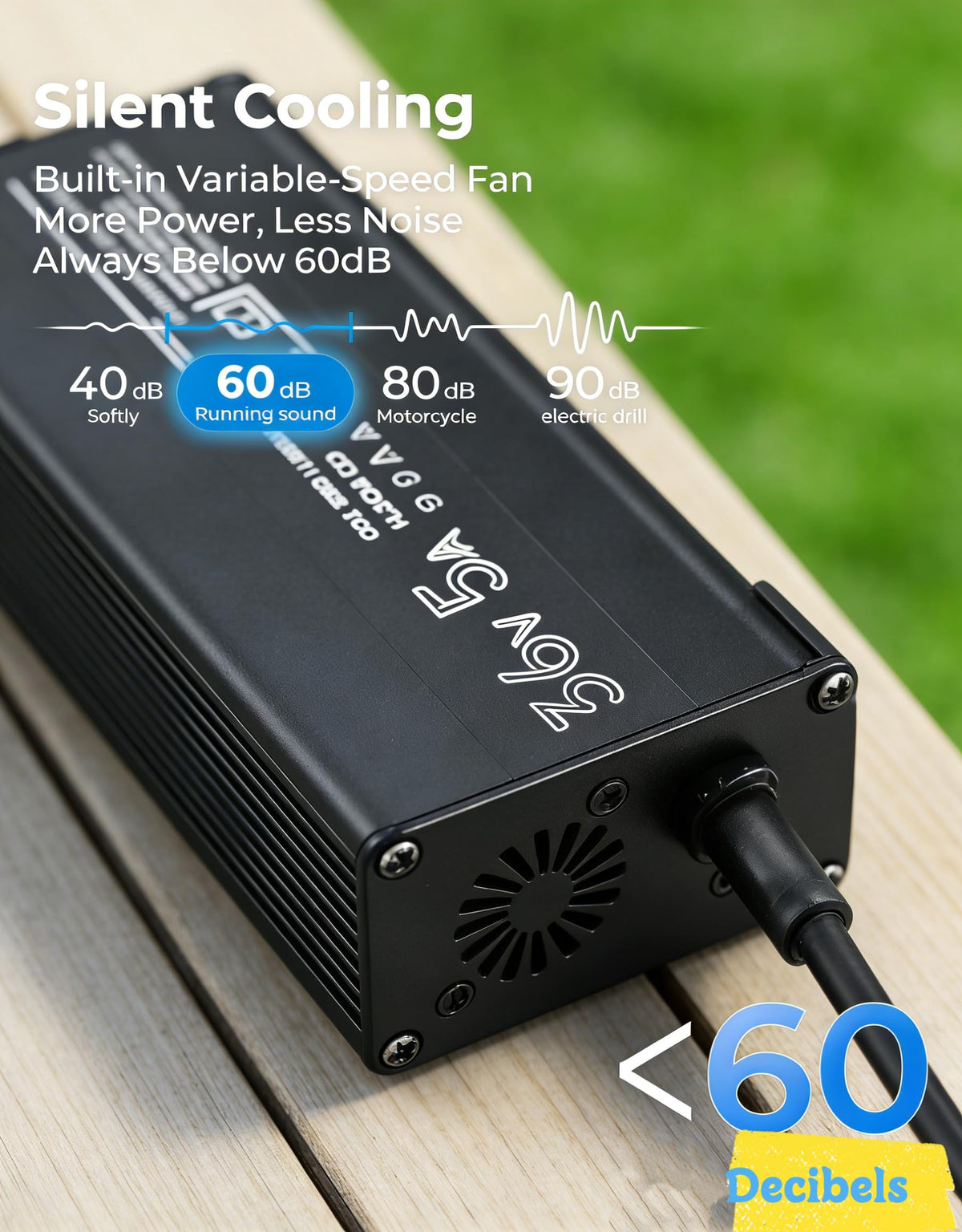 Club Car DS TXT compatible charger fits popular models.