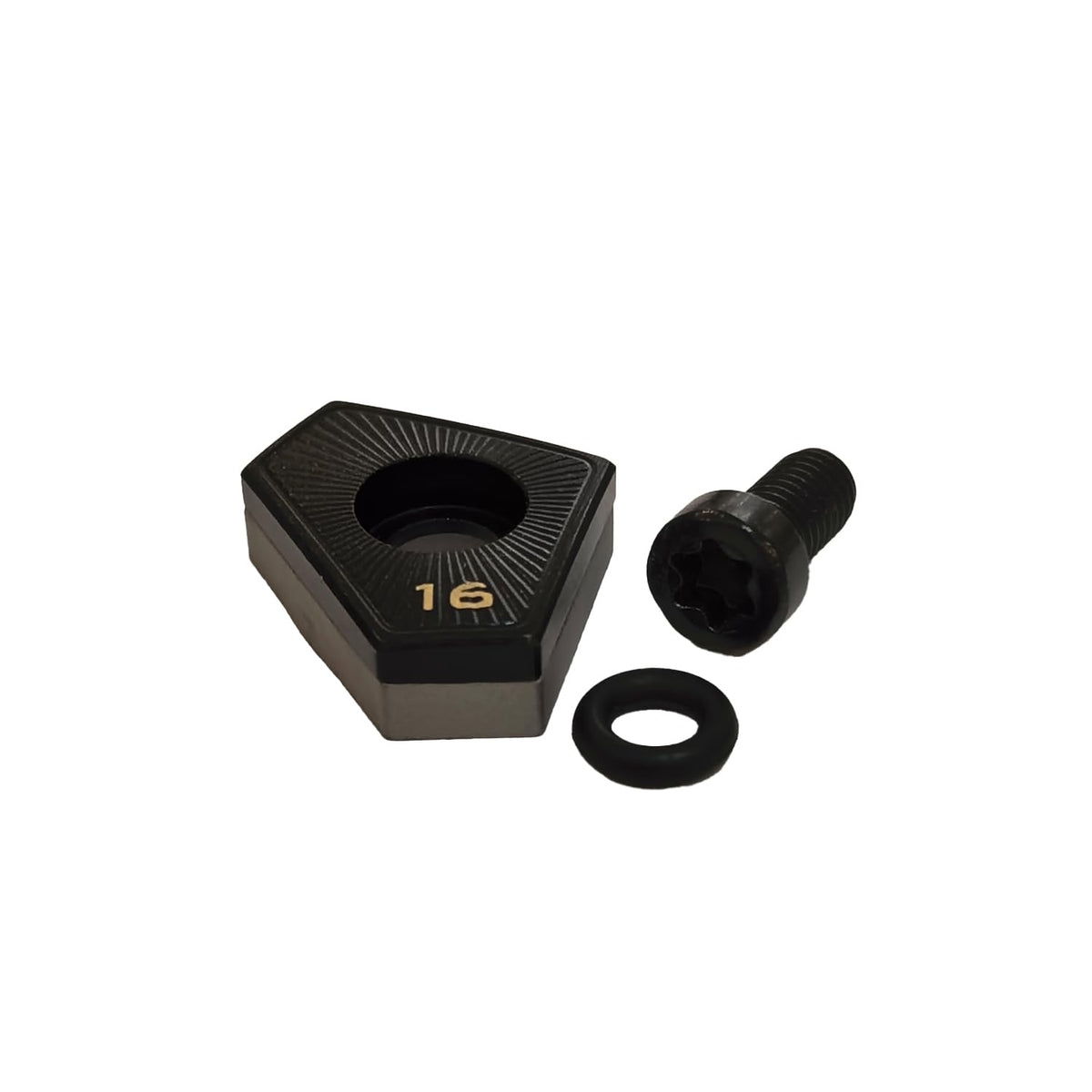 Generic Cobra Darkspeed 16g weight installed for precise launch and spin tuning