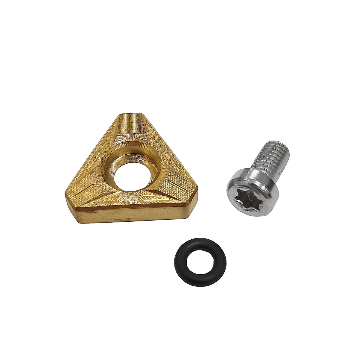Generic Cobra LTDx weight closeup demonstrates precise 16g weight for adjustment.