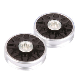 Generic compact case keeps weights and tool organized for traveling players.
