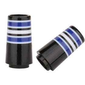 Generic custom tip golf ferrule with orange ring for high-visibility alignment