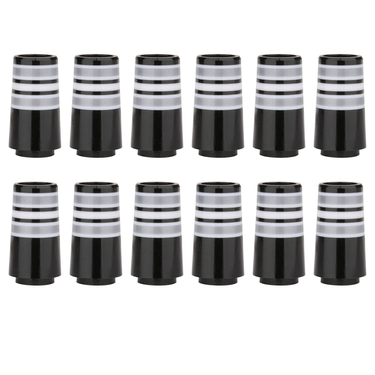 Generic ferrules gray ring for taper tip irons, enhances aesthetics and fit.
