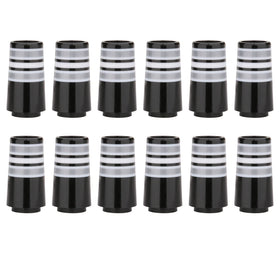 Generic ferrules gray ring for taper tip irons, enhances aesthetics and fit.