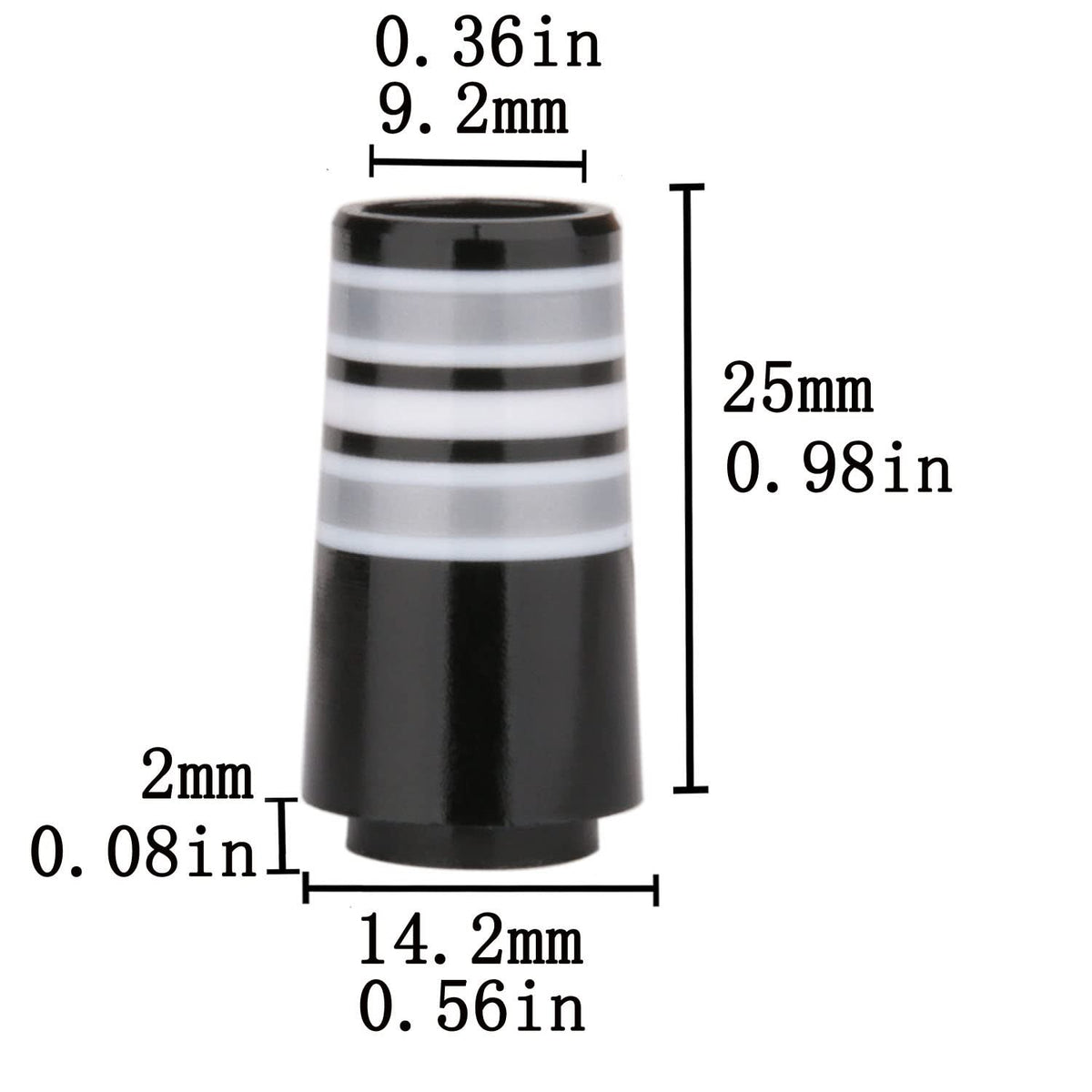 Generic ferrules green ring for taper tip irons, supports quick identification.