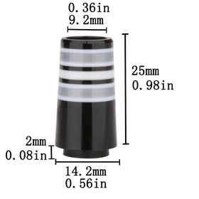 Generic ferrules green ring for taper tip irons, supports quick identification.