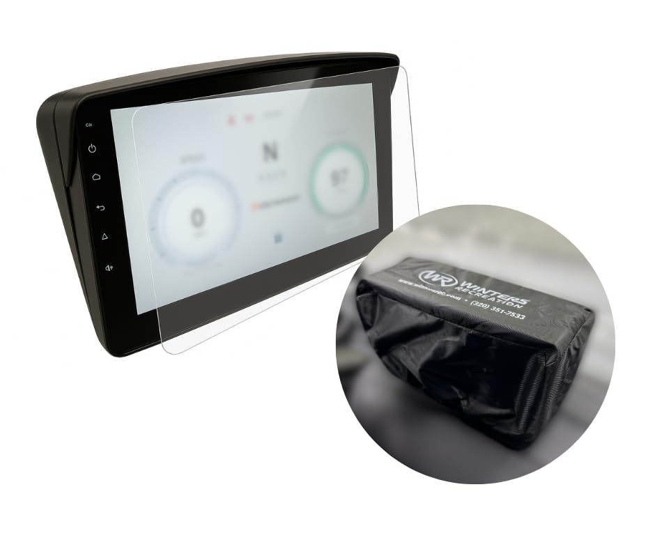 Generic Denago Nomad and Rover screen protector provides clear, scratch-resistant protection for outdoor use.