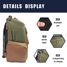 Generic Disc Golf Bag made of durable 600D polyester for longevity