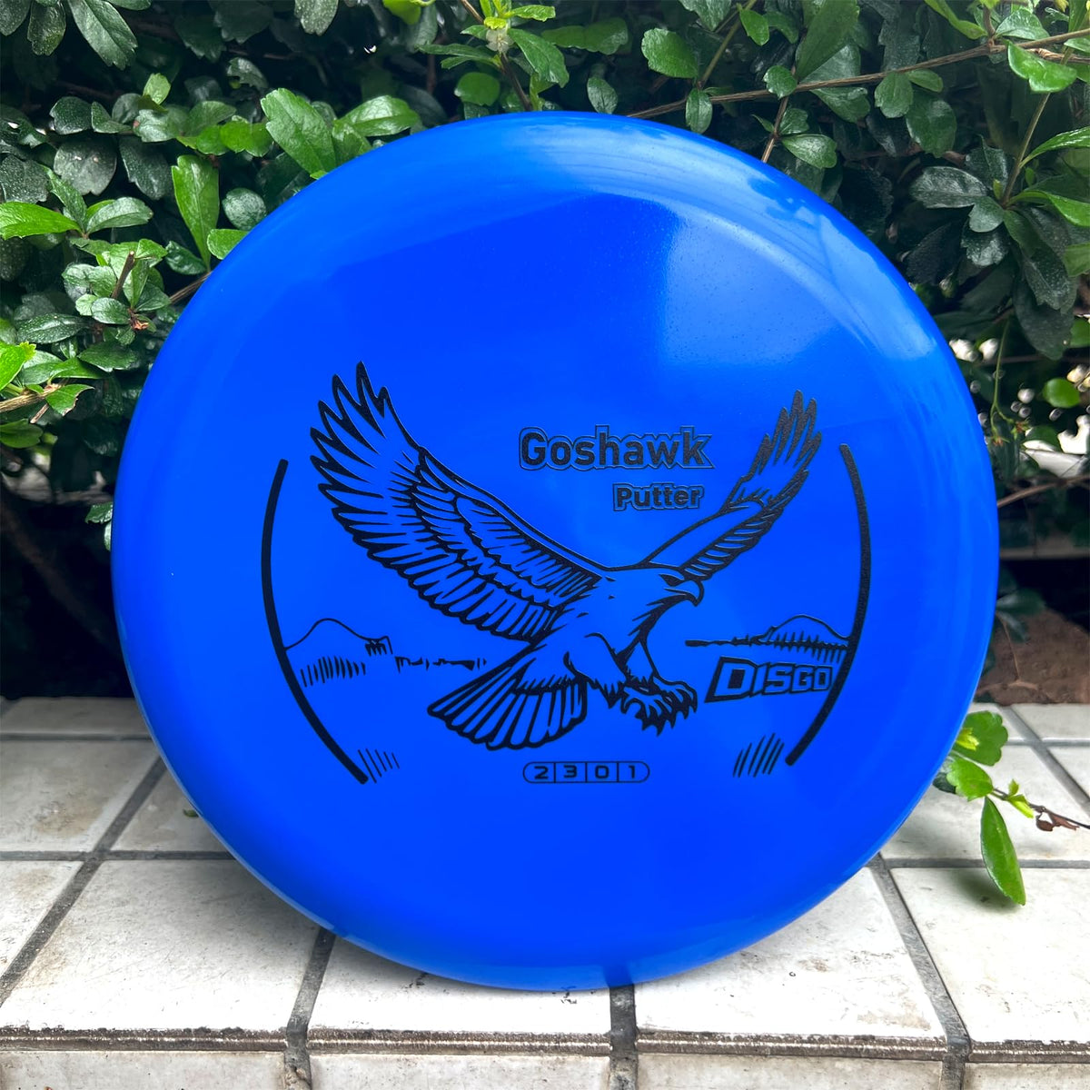 Generic DISGO albatross distance driver floating for open fairways.