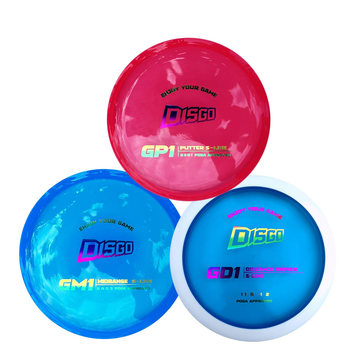 Generic DISGO GP1 putter close-up for precise short-range shots