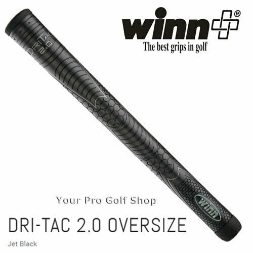 Generic Dri-Tac 2.0 soft-tacky polymer grip enhances feel during swings