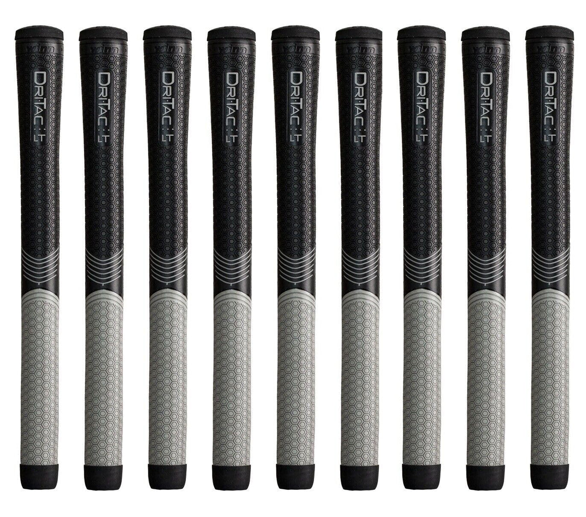 Generic Dri-Tac LT Lite set of 9 golf grips for all-weather control and comfort.
