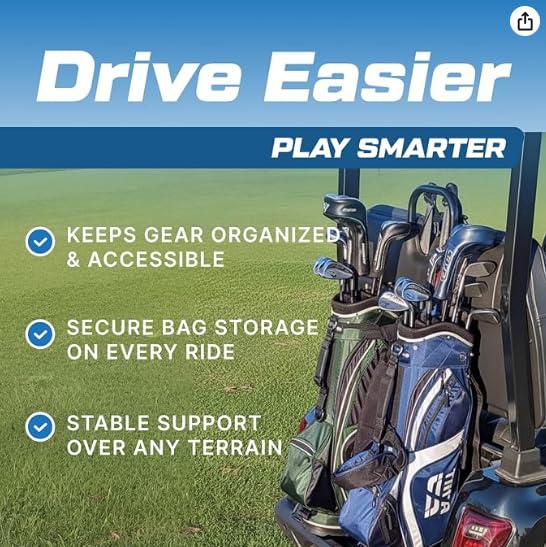 Generic Evolution D5 Ranger bag holder front view demonstrates sturdy, stable attachment