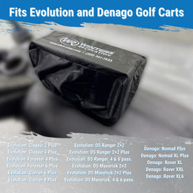 Generic Evolution D-MAX GT/XT waterproof cover, material detail reveals rugged shell.