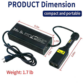 Generic D plug connector detail for quick EZGO compatibility.