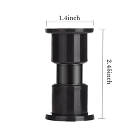 Close-up of anti-rust coating protecting metal components on EZGO RXV bushings.