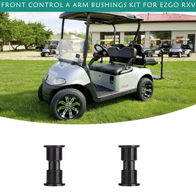 Carrier tubes and bushings ready for both sides on EZGO RXV.