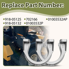 Generic EZGO TXT bracket cap installation close-up for quick replacement.