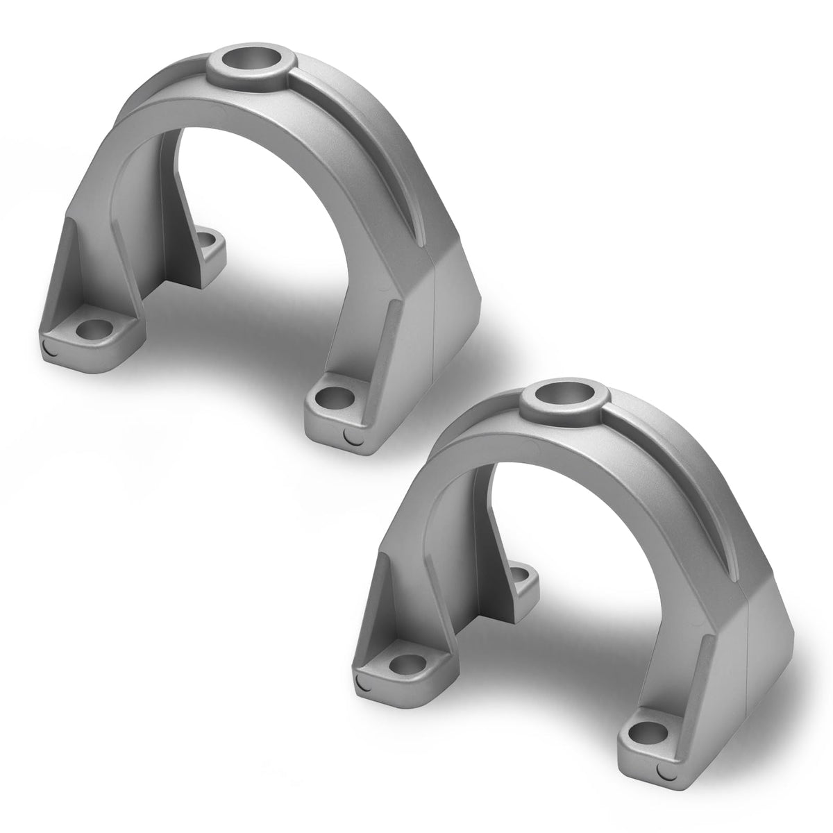 Generic EZGO TXT rear axle bracket cap driver-side close-up shows secure fit.