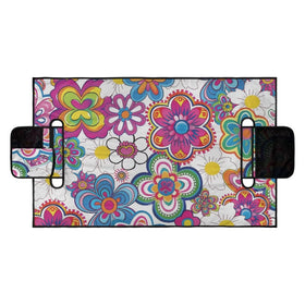 Generic Flower Golf Cart Seat Cover thickened design delivers soft, durable comfort.