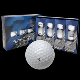 Generic Fly On Golf Balls bundle distance emphasis in a tee shot setup